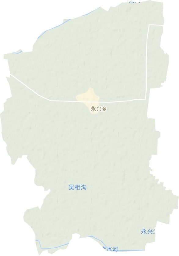 永兴镇地形图