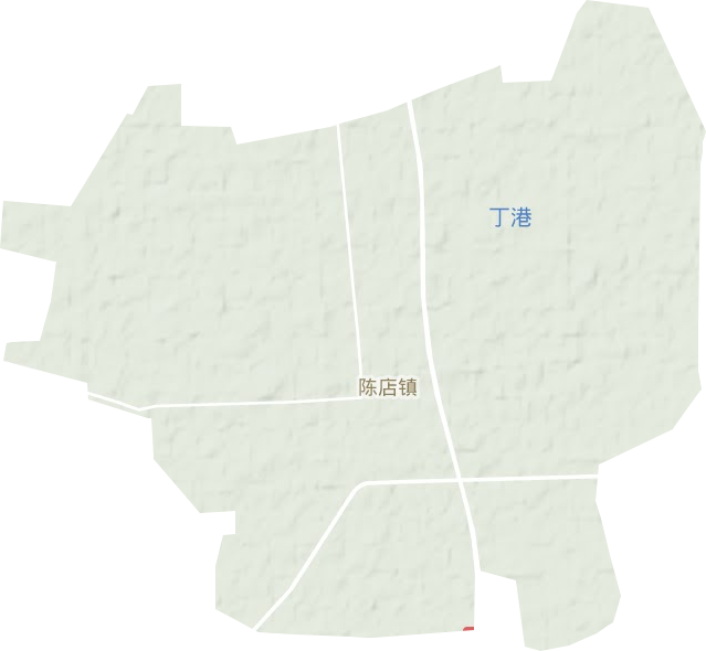 陈店镇地形图
