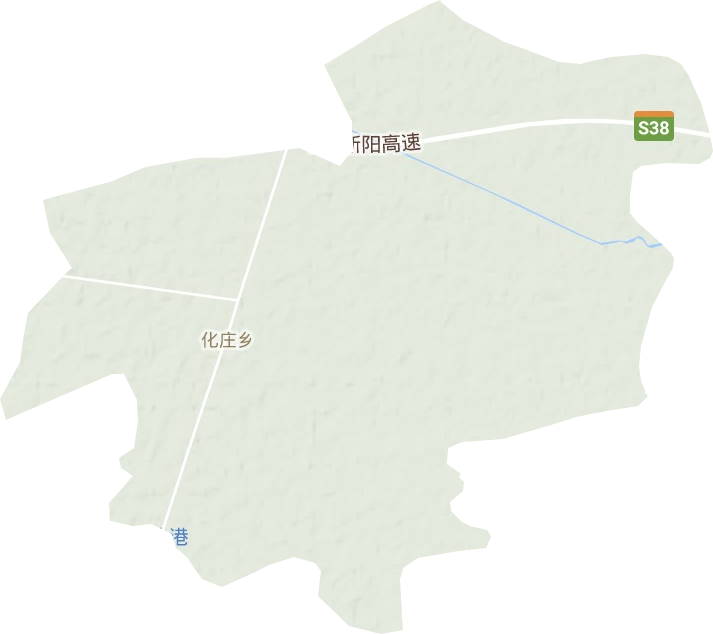 化庄乡地形图