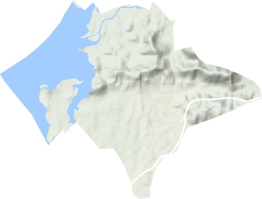 金海开发区地形图
