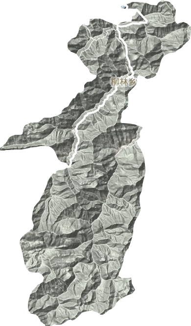柳林乡地形图