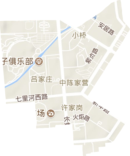 高新区紫贞街道地形图