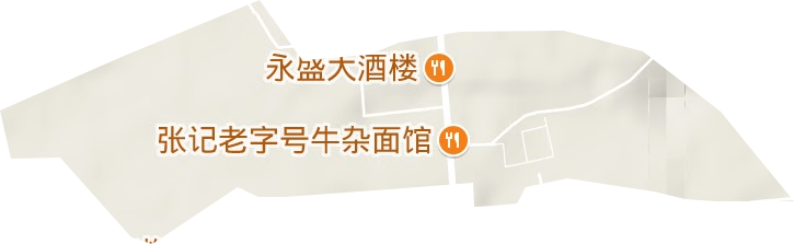 襄北农场地形图