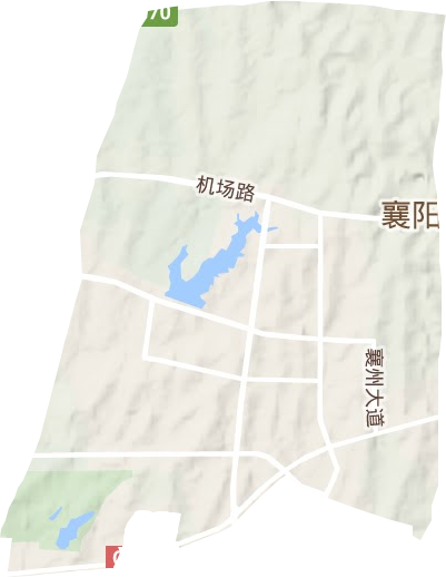 深圳工业园地形图
