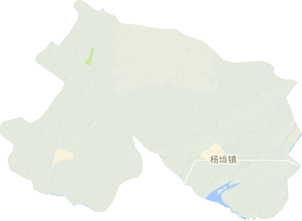 杨当镇地形图