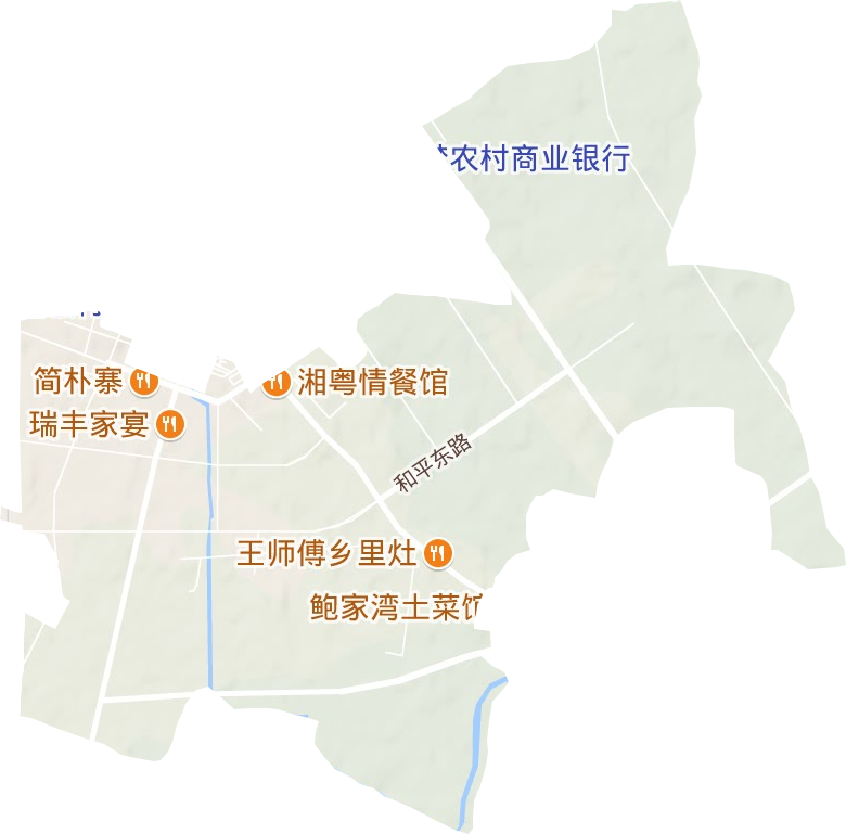 县经济开发区地形图