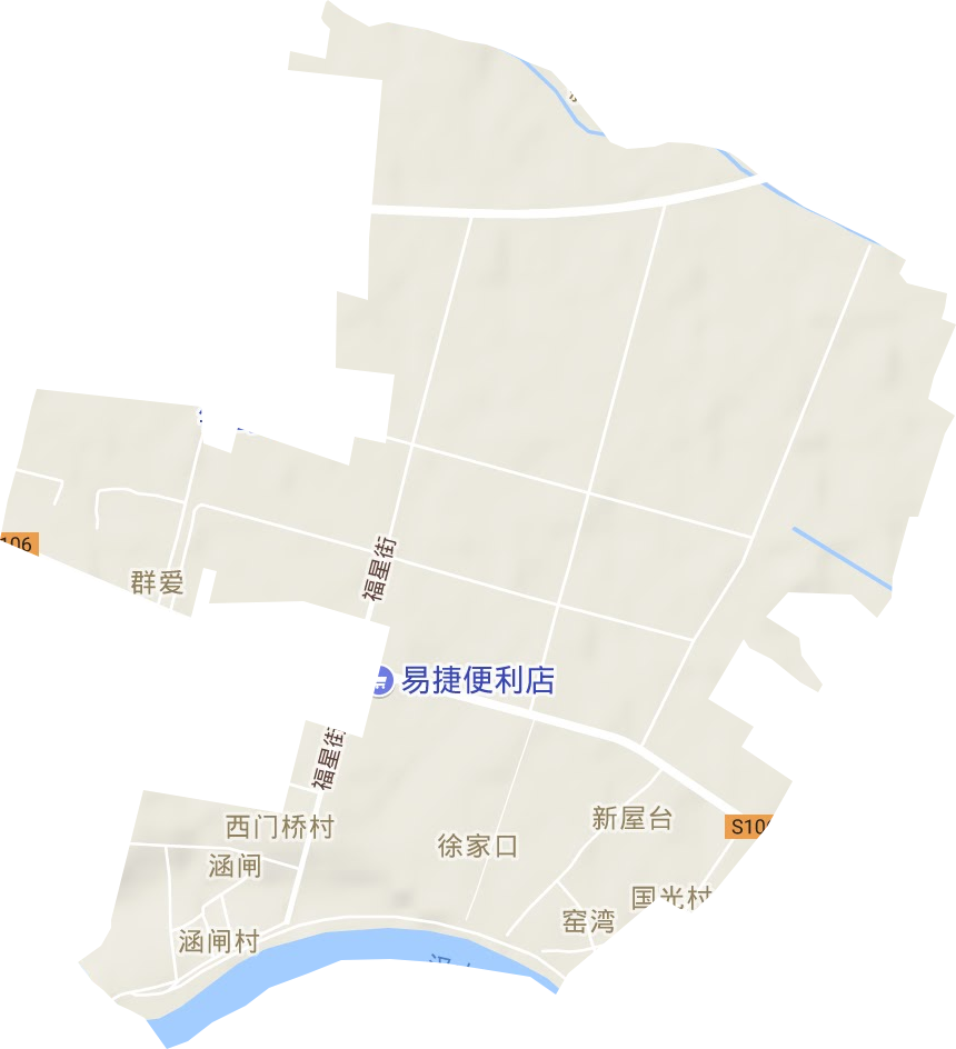 汉川市经济技术开发区地形图