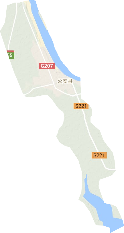 斗湖堤镇地形图