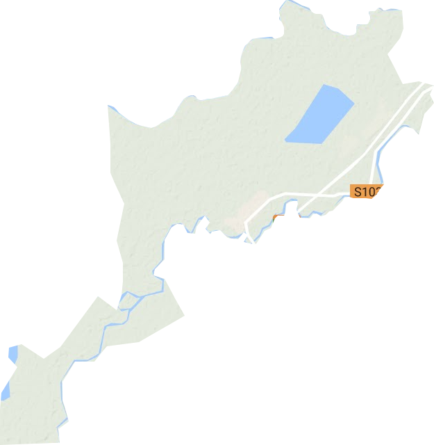 大同湖管理区地形图