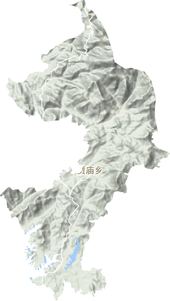 贾庙乡地形图