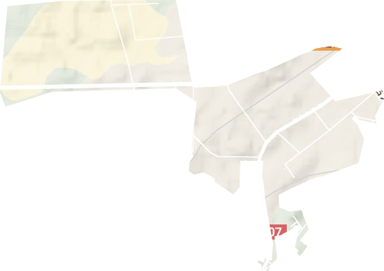 湖北咸安经济开发区地形图