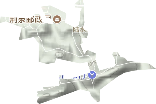 蒲纺工业园地形图
