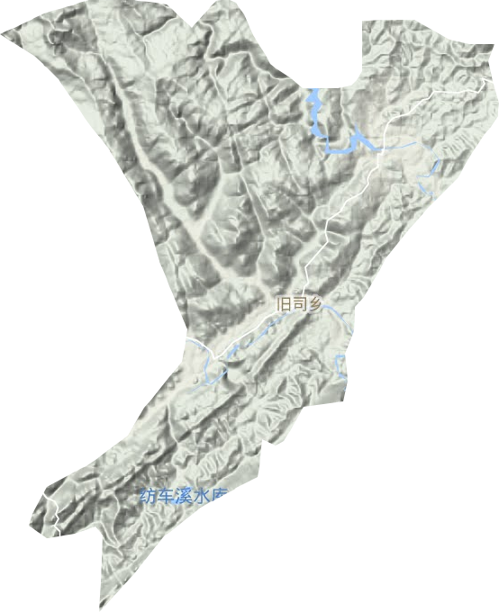 旧司镇地形图