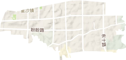泉塘街道地形图