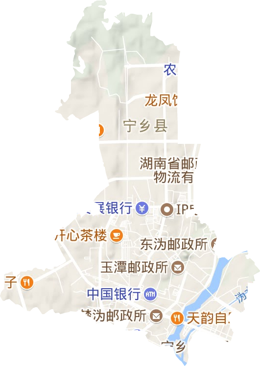 玉潭镇地形图