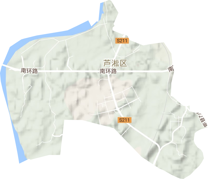 枫溪街道地形图