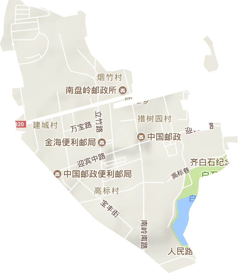 昭潭乡地形图