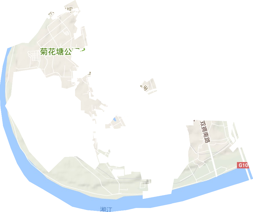 霞城乡地形图