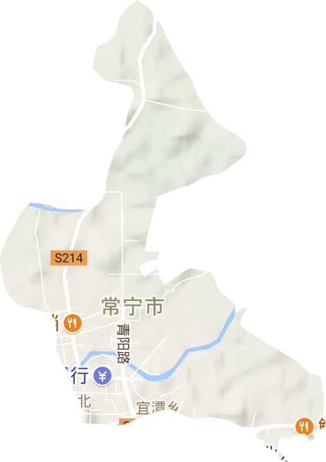 宜阳街道地形图