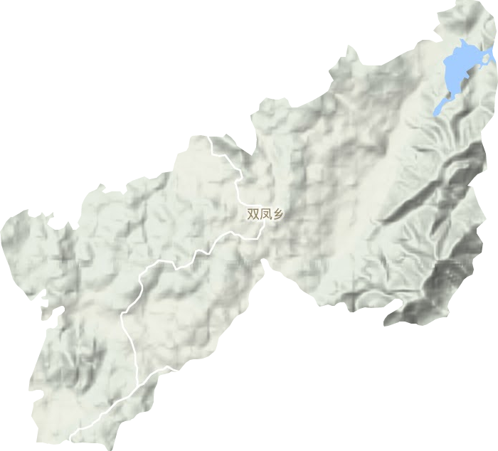 双凤乡地形图