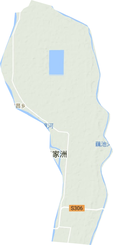 安昌乡地形图