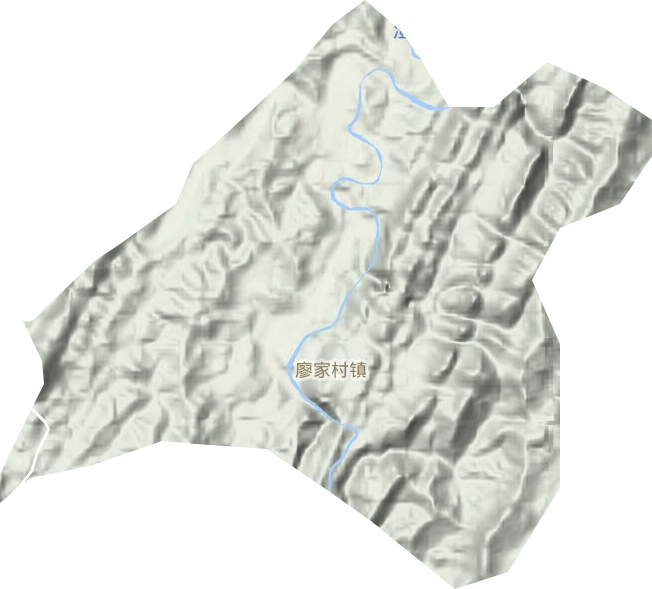 廖家村镇地形图