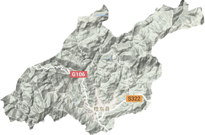 沤江镇地形图