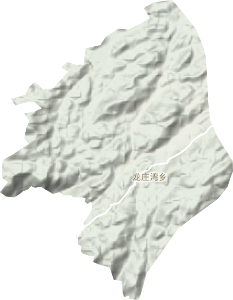 龙庄湾乡地形图