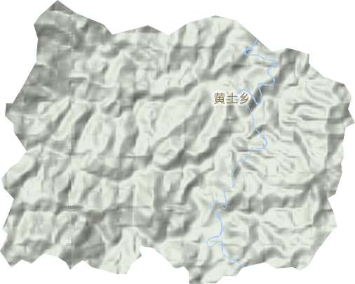 黄土乡地形图