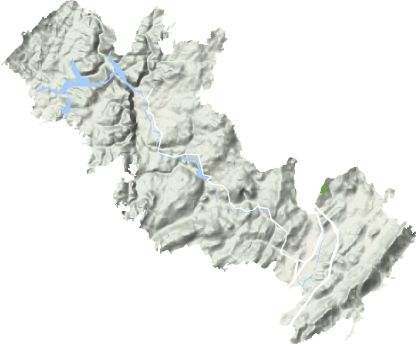湄江镇地形图