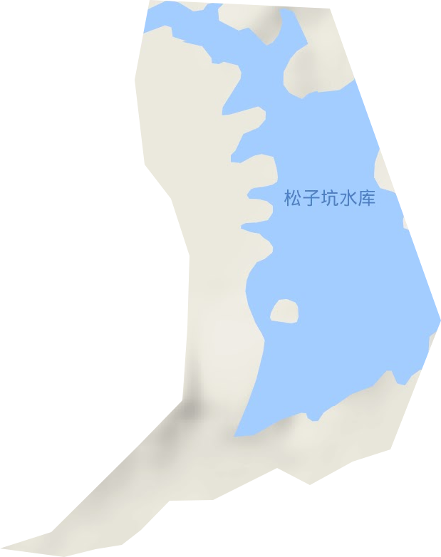 深圳市大工业区地形图