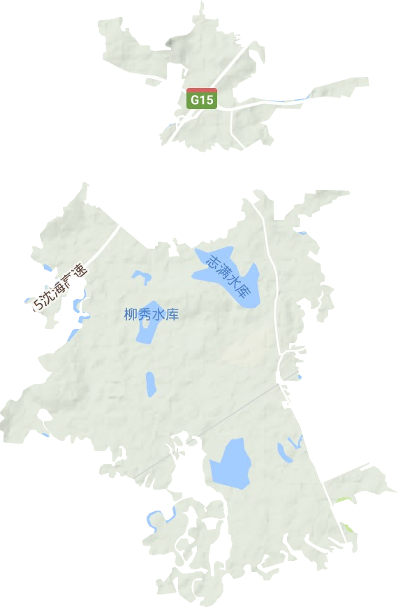 湖光农场地形图