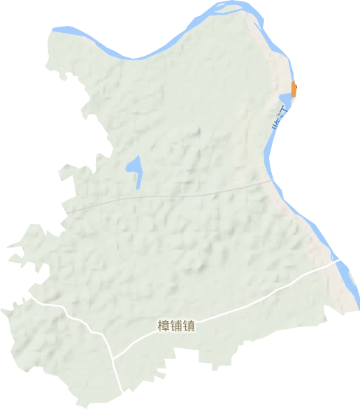 樟铺镇地形图