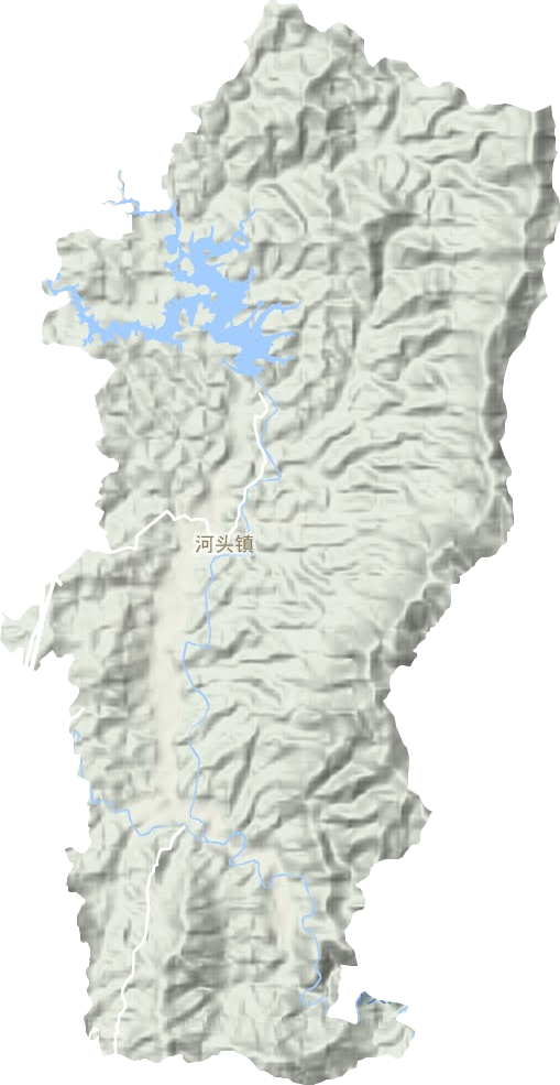 河头镇地形图