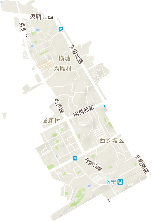 衡阳街道地形图