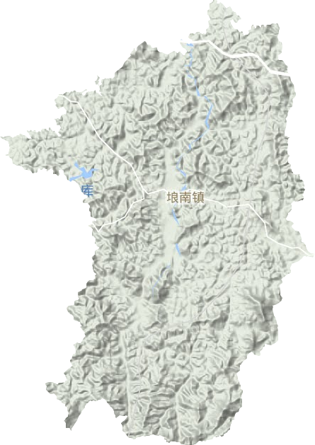 埌南镇地形图