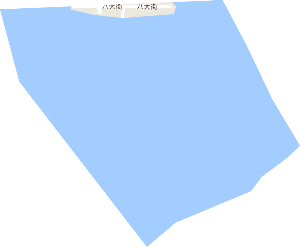 广西钦州保税港区地形图