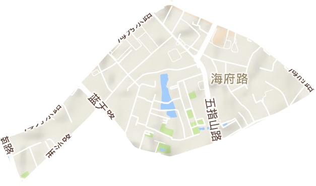 海府街道地形图