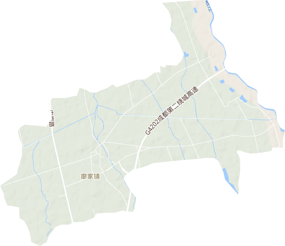 廖家镇地形图