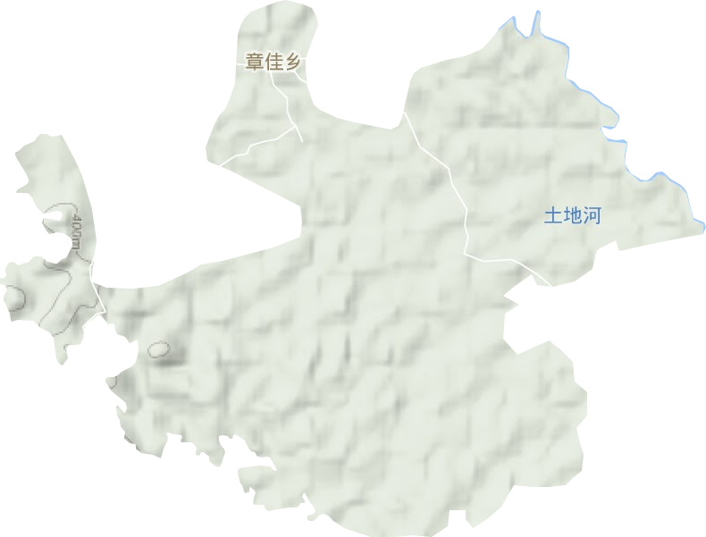 章佳乡地形图
