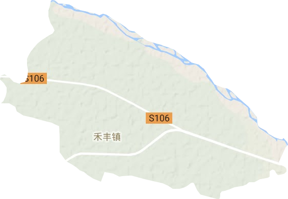 禾丰镇地形图
