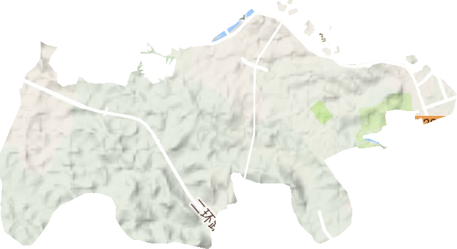 石塘镇地形图
