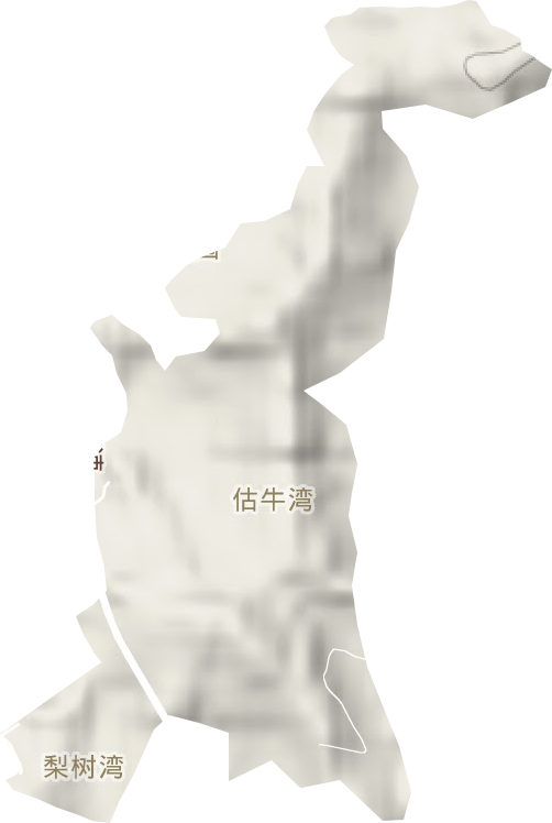 四川省新华劳动教育管理所地形图