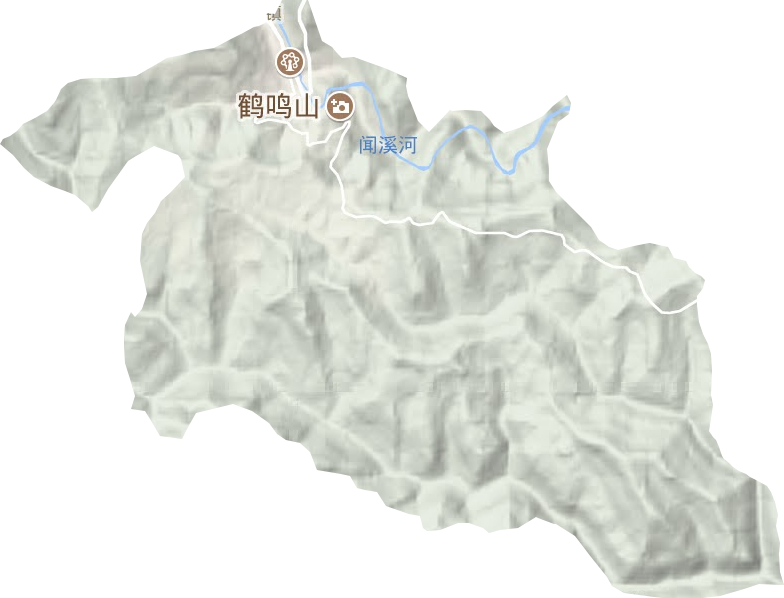 普安镇地形图