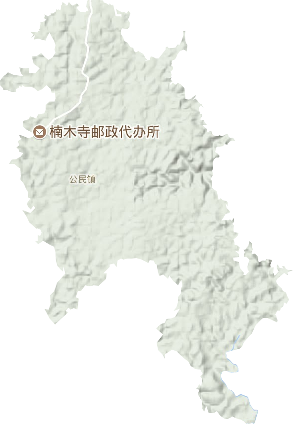 公民镇地形图