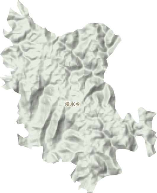 佛门乡地形图