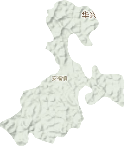 安福镇地形图