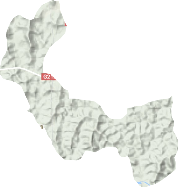 南隆镇地形图