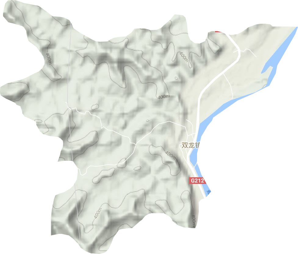 双龙镇地形图