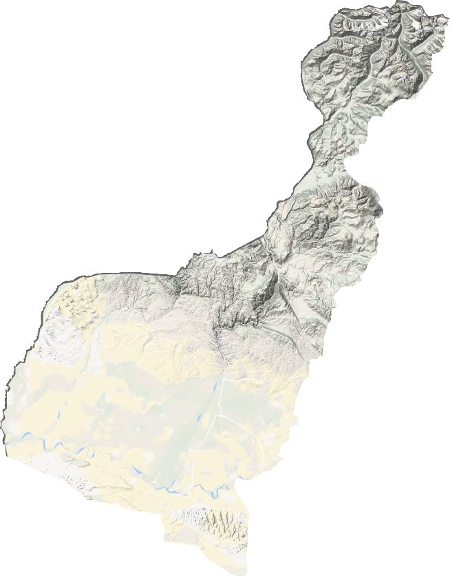 哈巴河县地形图